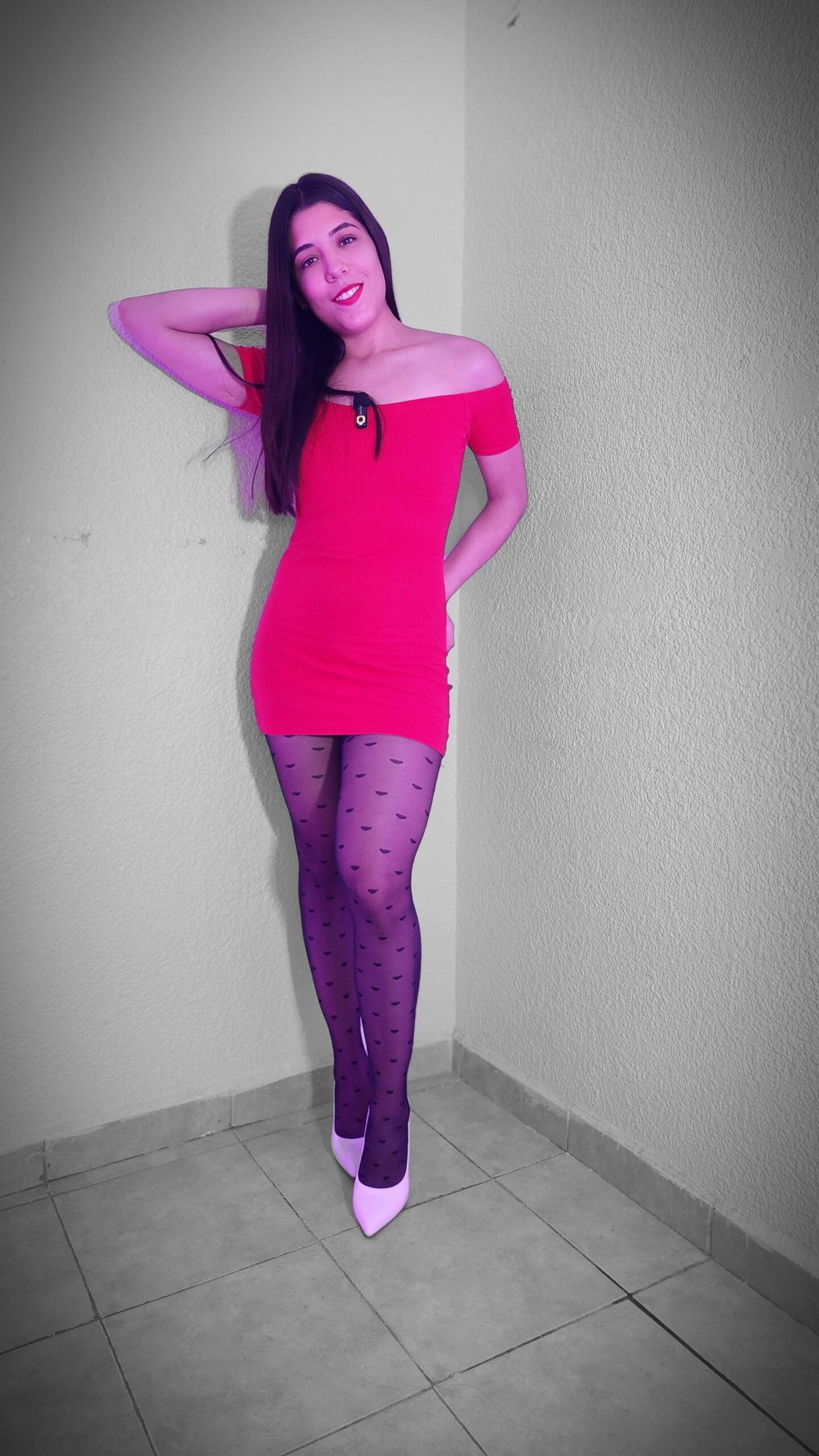 Vestido Corto Rojo
